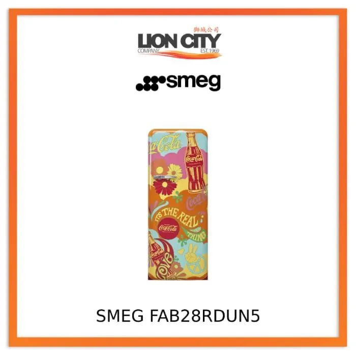 Smeg FAB28RDUN5 Retro 50s Style Refrigerator 60cm
