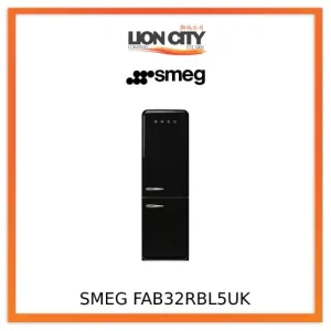 Smeg FAB32RBL5UK Refrigerator 50's Style - Black