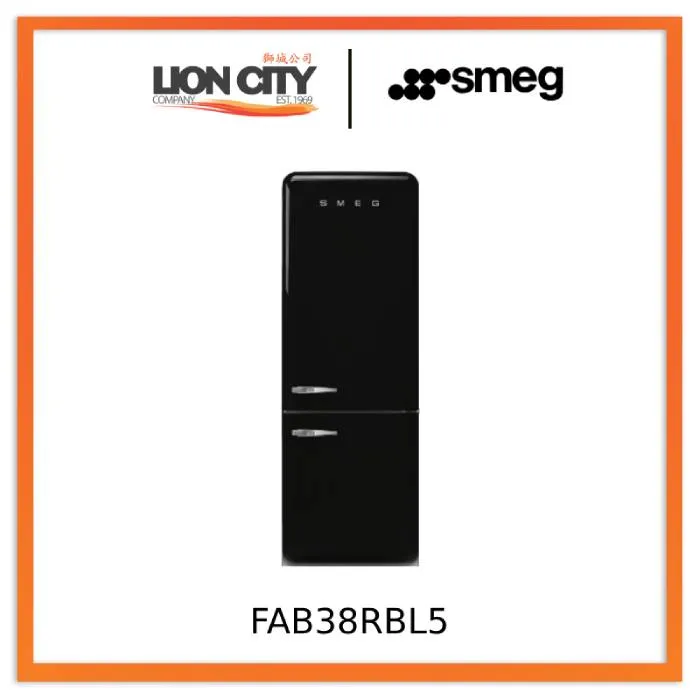 Smeg FAB38RBL5/RWH5/RPB5/RPG5/RCR5/RRD5 461L Refrigerator