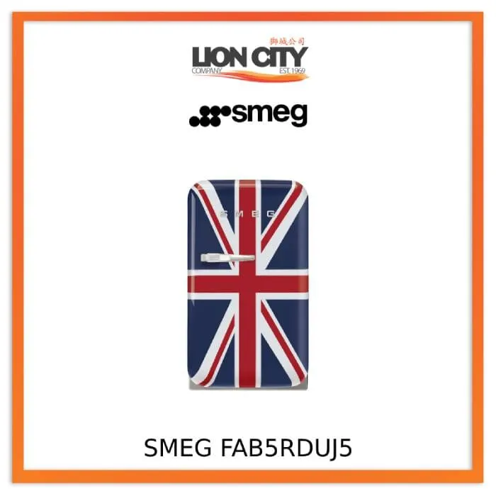 Smeg FAB5RDUJ5 Refrigerator 50's Style