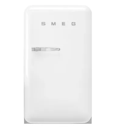 Smeg FAB5RPK5/RCR5/RRD5/RBL5/RWH5/ROR5/RPG5/RPB5 Free Standing Refrigerator One Door, Pink 50's Style Aesthetic