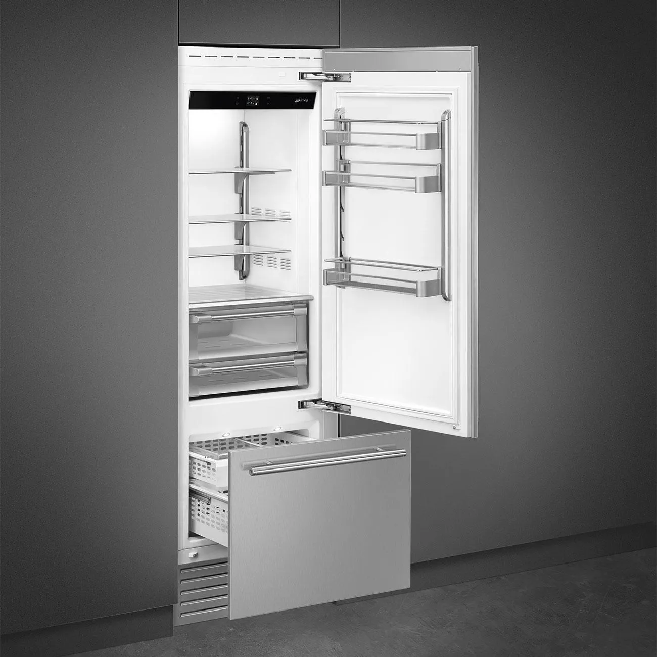 Smeg RBMU30RX Refrigerator Stainless Steel Rbmu30Rx