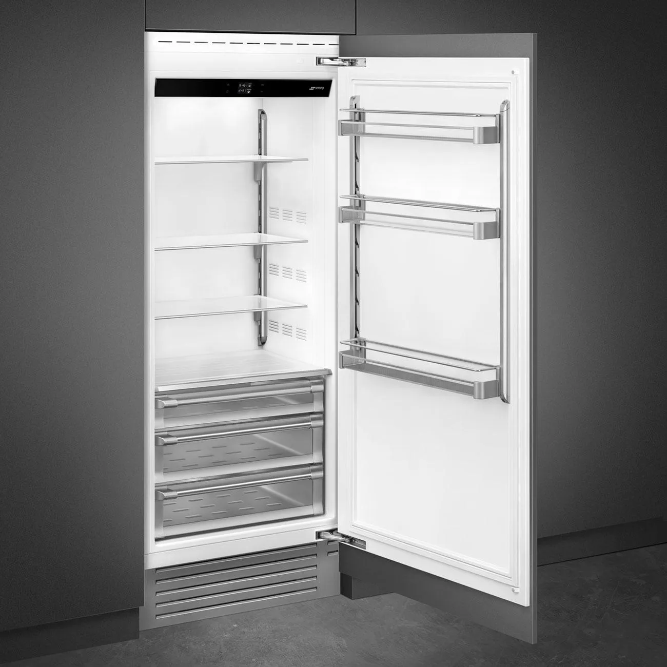 Smeg RSDU36R Refrigerator Stainless Steel Rsdu36R