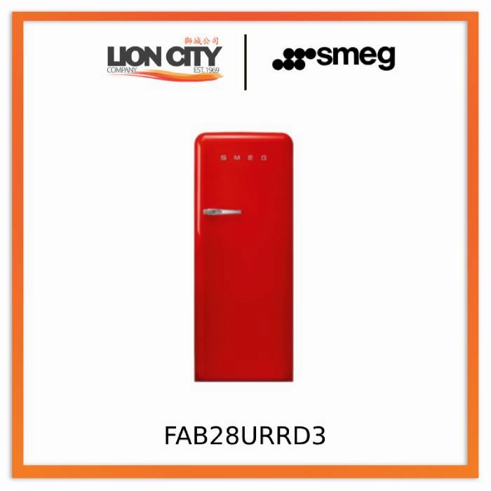 Smeg FAB28URCR3/URBL3/URRD3/URWH3/URPB3/ULRD3 281L Refrigerator
