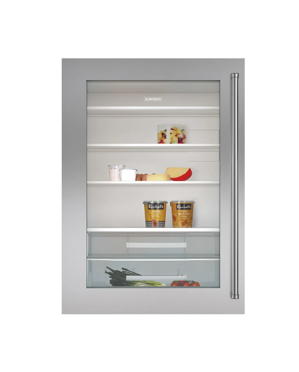 Sub-Zero 7008905 Stainless Steel Flush Inset Door Panel With Pro Handle