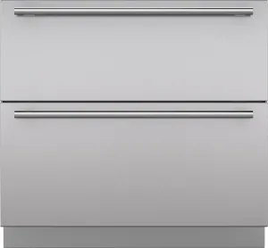 Sub-Zero 7023704 Stainless Steel 36" Drawer Panels With Tubular Handles