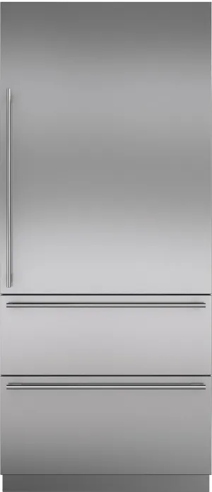 Sub-Zero 7023708 Stainless Steel Door Panel With Tubular Handle - Rh