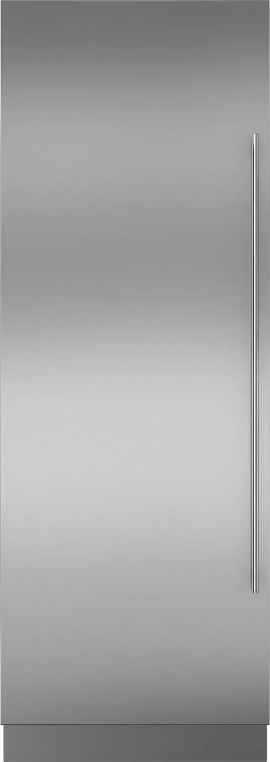 Sub-Zero 7025365 Stainless Steel Door Panel With Tubular Handle And 6" Toe Kick - Lh
