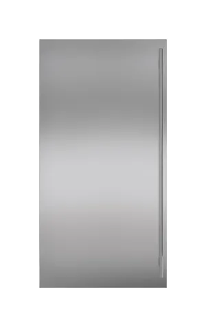 Sub-Zero 7030216 Stainless Steel Flush Inset Door Panel With Tubular Handle