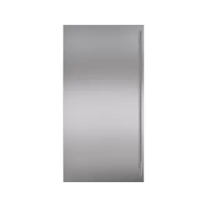 Sub-Zero 9038349 Stainless Steel Flush Inset Door Panel With Tubular Handle