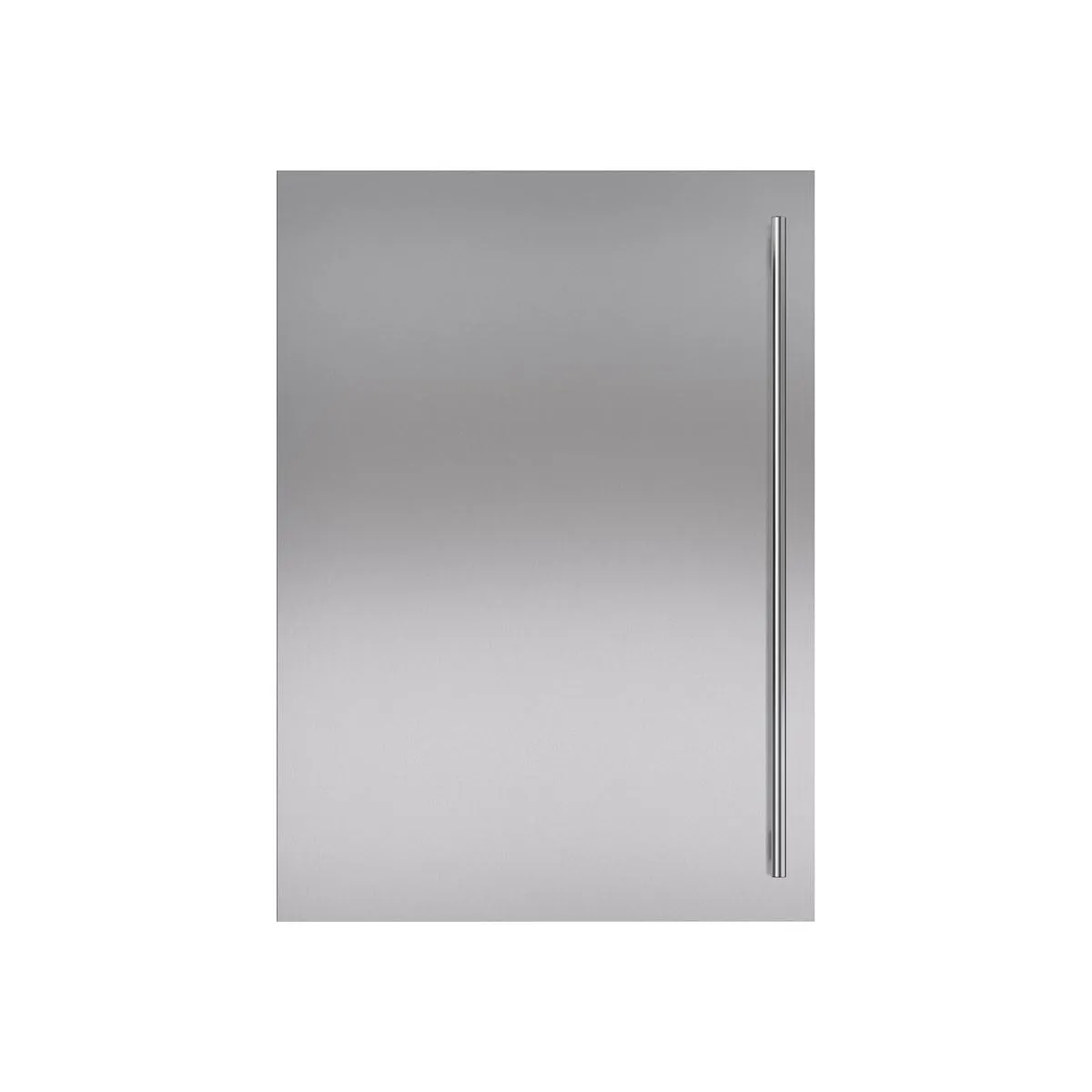 Sub-Zero 9038351 Stainless Steel Flush Inset Door Panel With Tubular Handle