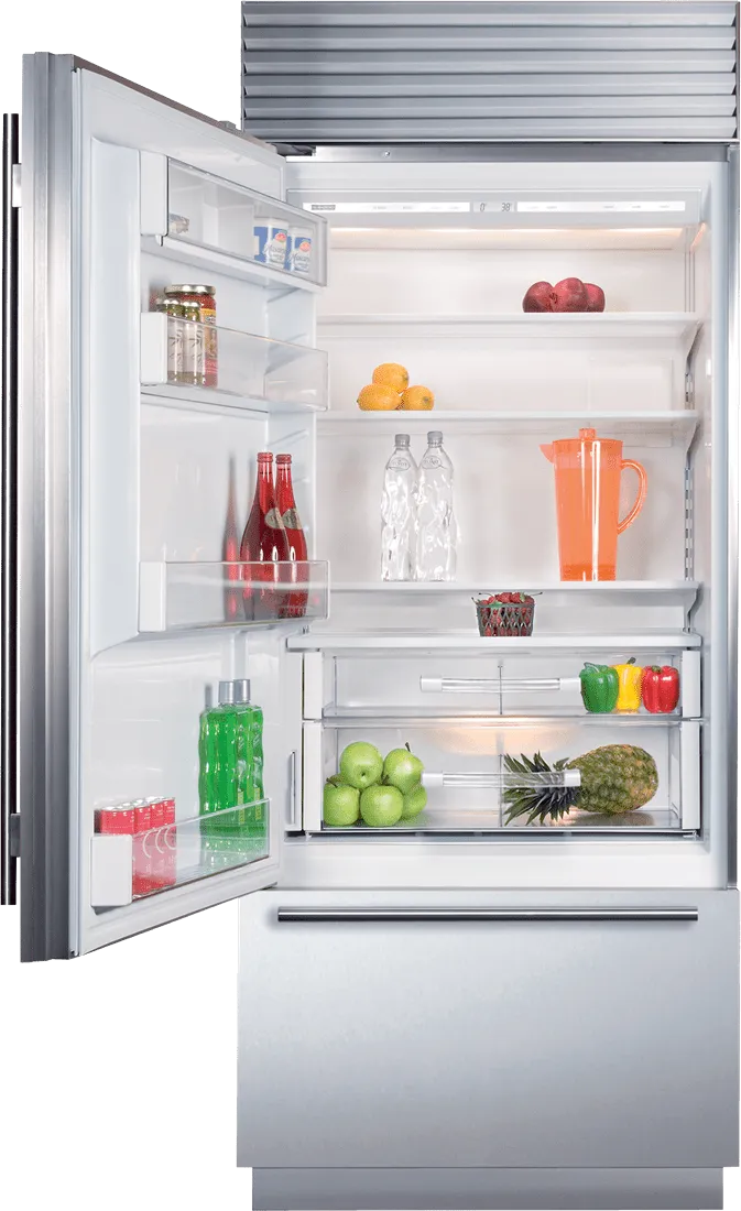 Sub-Zero BI30UORH 30" Classic Over-And-Under Refrigerator/Freezer - Panel Ready