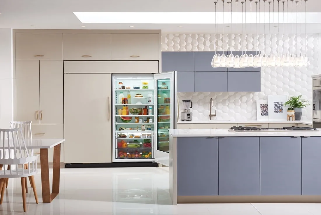 Sub-Zero BI36RGOLH 36" Classic Refrigerator With Glass Door - Panel Ready