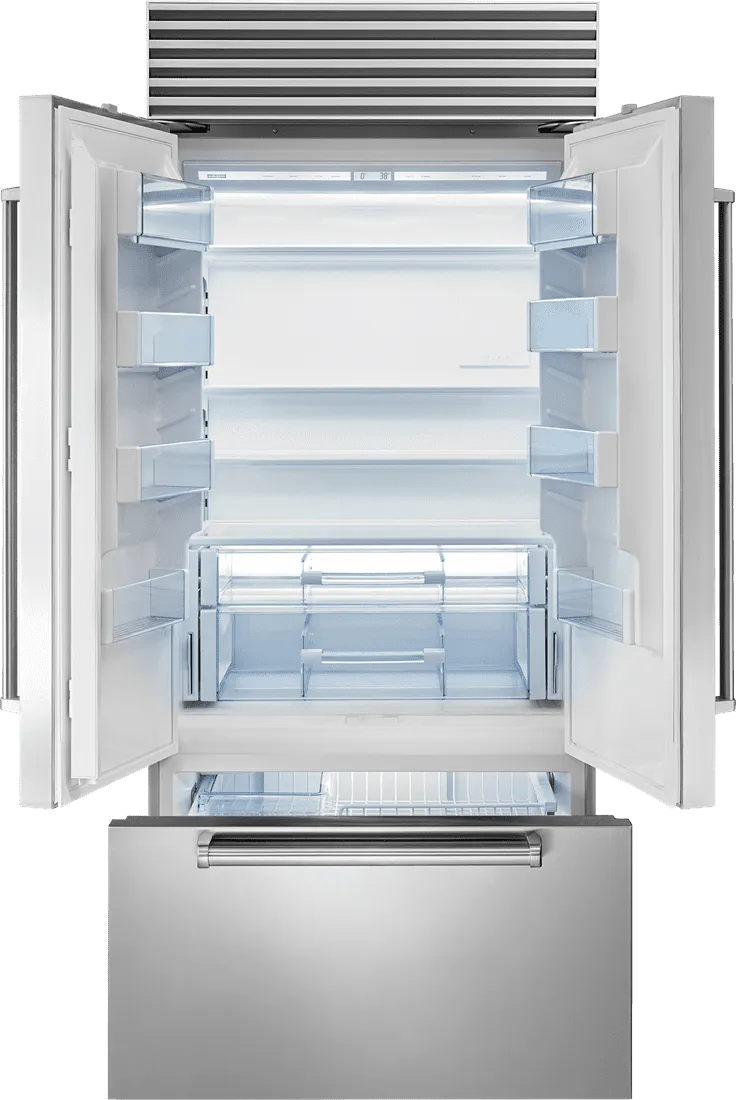 Sub-Zero BI36UFDSPH 36" Classic French Door Refrigerator/Freezer