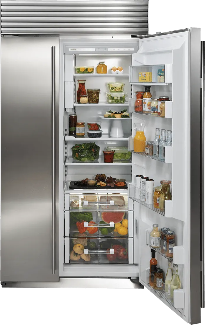 Sub-Zero BI42SIDSPH 42" Classic Side-By-Side Refrigerator/Freezer With Internal Dispenser