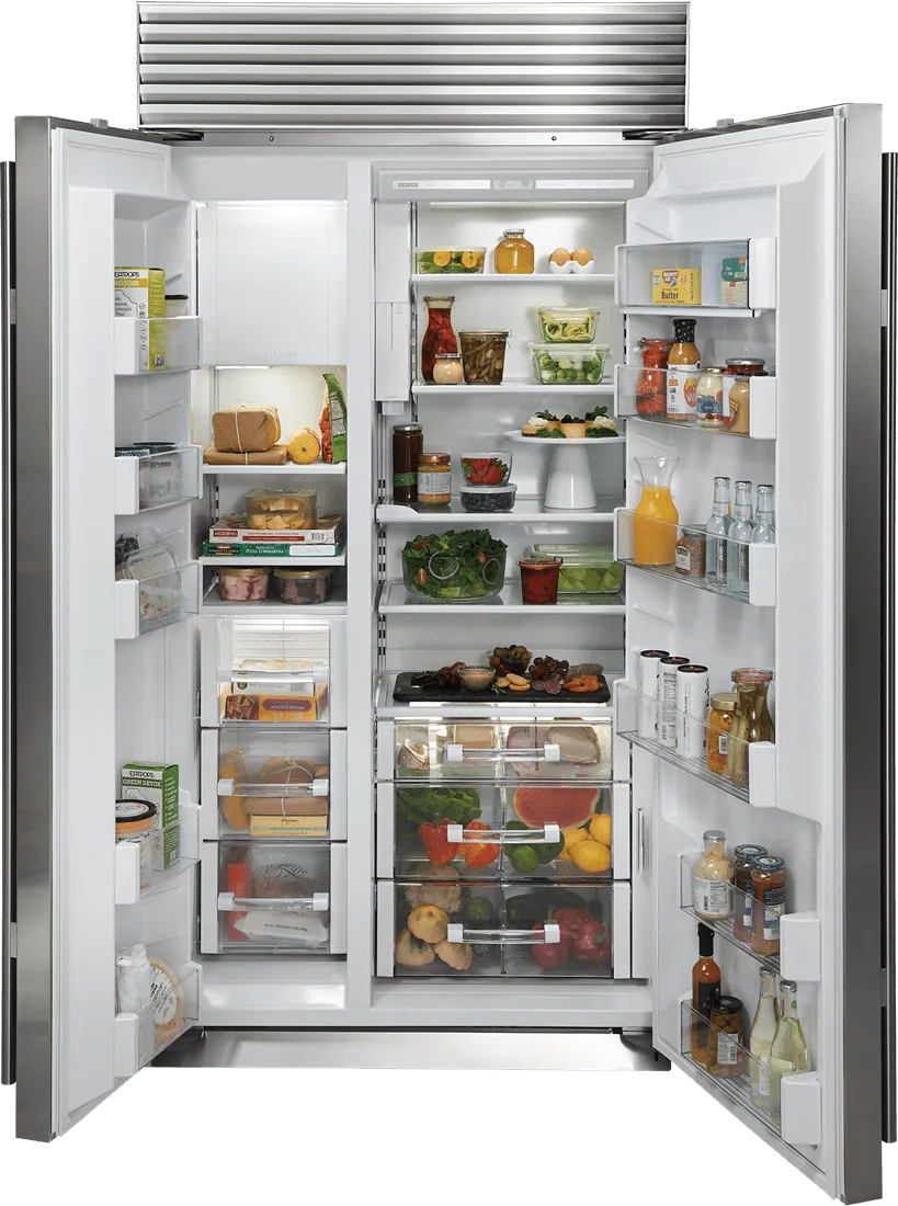 Sub-Zero BI42SIDSPH 42" Classic Side-By-Side Refrigerator/Freezer With Internal Dispenser
