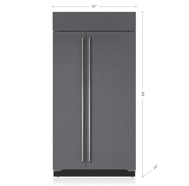 Sub-Zero BI42SO 42" Classic Side-By-Side Refrigerator/Freezer - Panel Ready