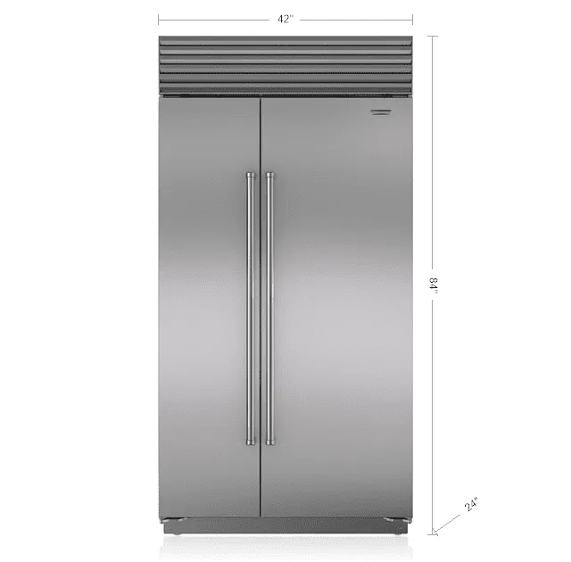 Sub-Zero BI42SSPH 42" Classic Side-By-Side Refrigerator/Freezer