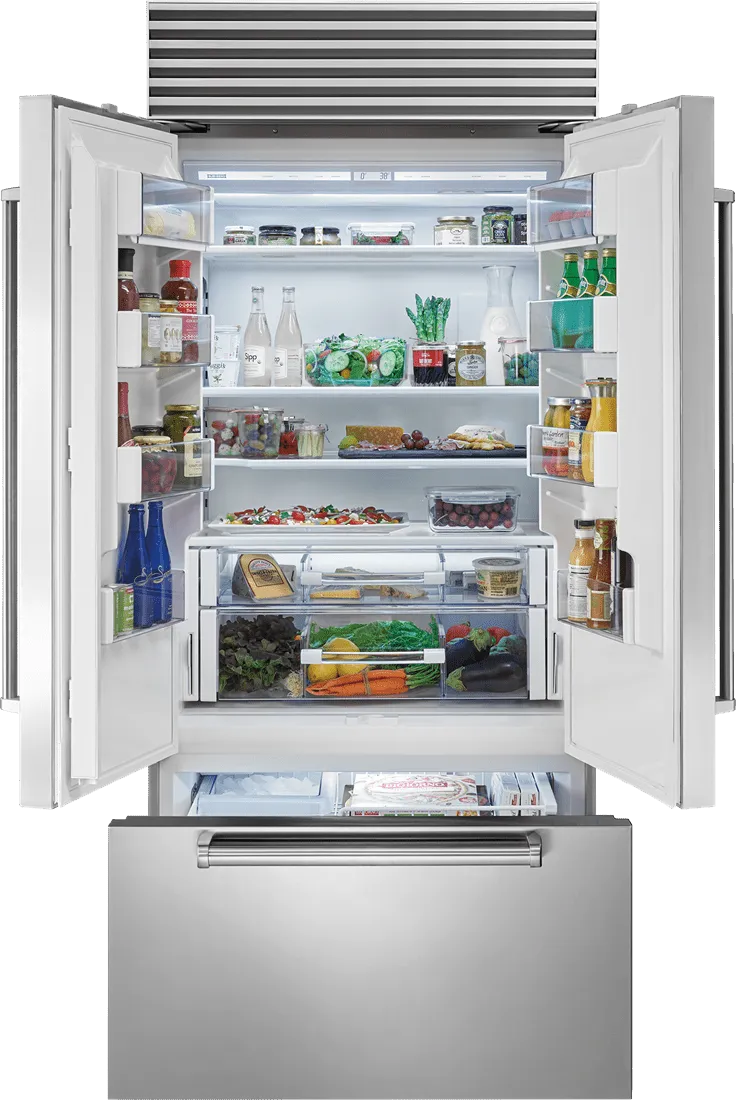 Sub-Zero BI42UFDSTH 42" Classic French Door Refrigerator/Freezer