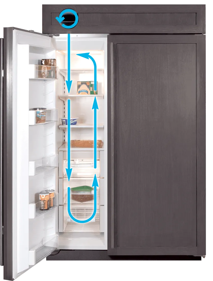 Sub-Zero BI48SO 48" Classic Side-By-Side Refrigerator/Freezer - Panel Ready