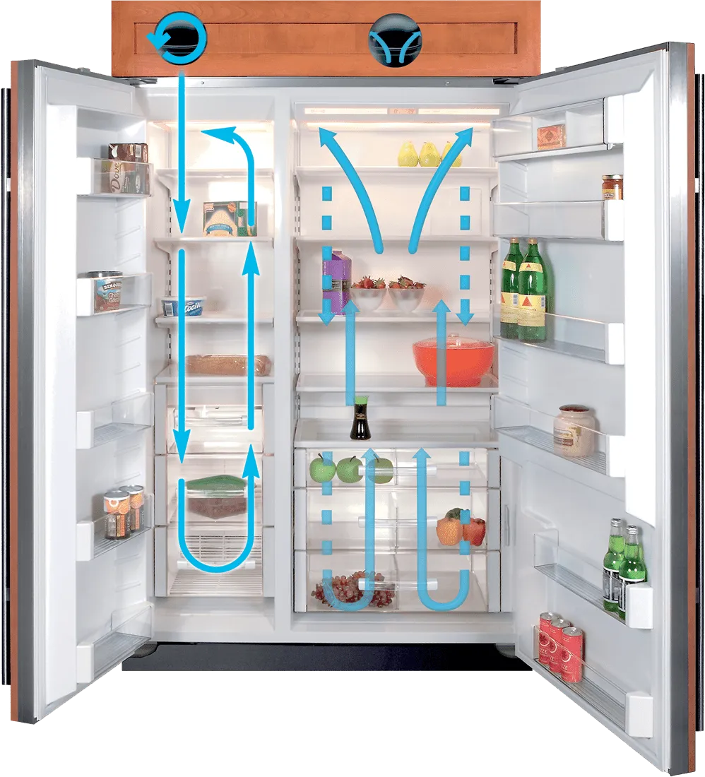 Sub-Zero BI48SO 48" Classic Side-By-Side Refrigerator/Freezer - Panel Ready
