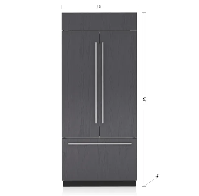 Sub-Zero CL3650UFDO 36" Classic French Door Refrigerator/Freezer - Panel Ready