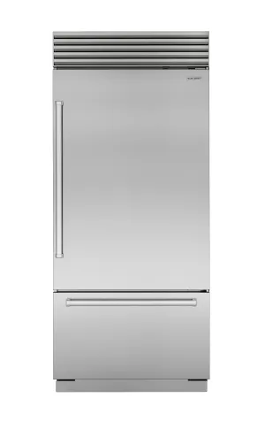 Sub-Zero CL3650UIDSTL 36" Classic Over-And-Under Refrigerator/Freezer With Internal Dispenser