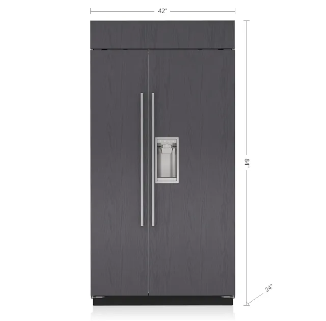 Sub-Zero CL4250SDO 42" Classic Side-By-Side Refrigerator/Freezer With Dispenser - Panel Ready
