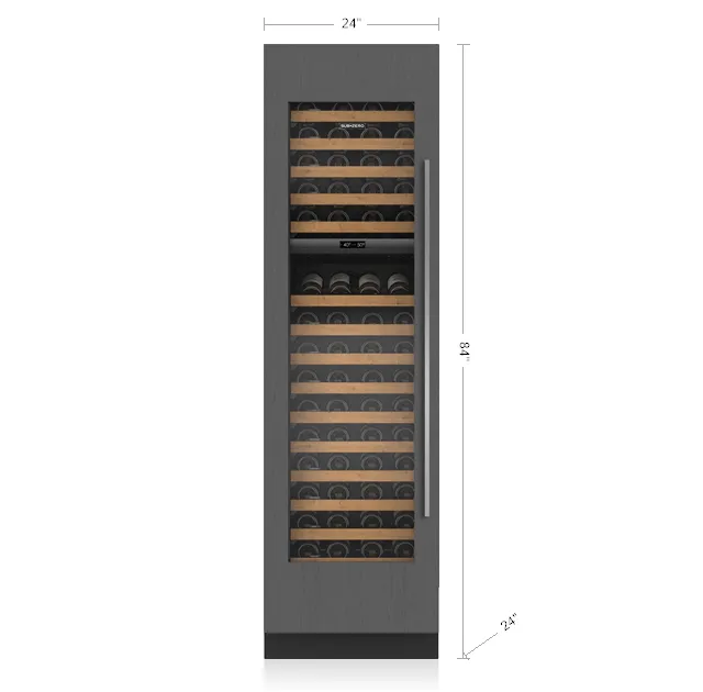 Sub-Zero DEC2450WR 24" Designer Wine Storage - Panel Ready