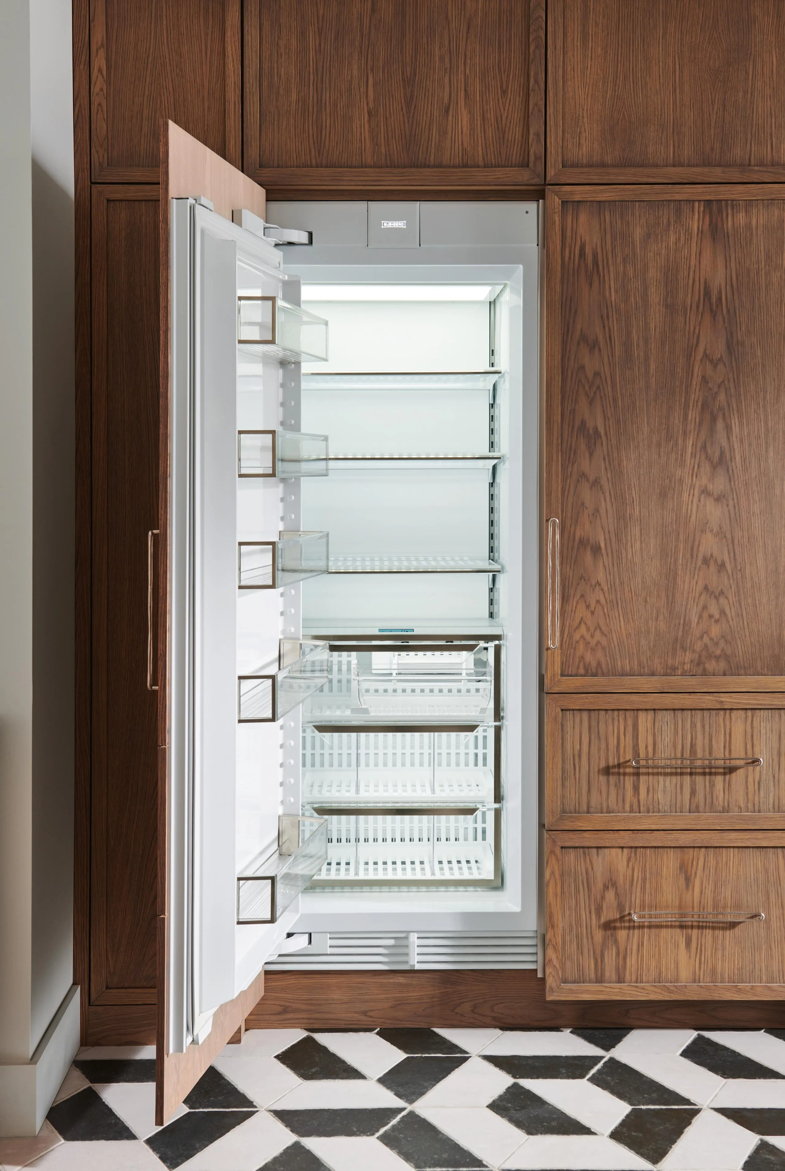Sub-Zero DEC3050RIDL 30" Designer Column Refrigerator With Internal Dispenser - Panel Ready