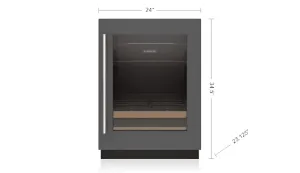 Sub-Zero DEU2450BGR 24" Designer Undercounter Beverage Center - Panel Ready