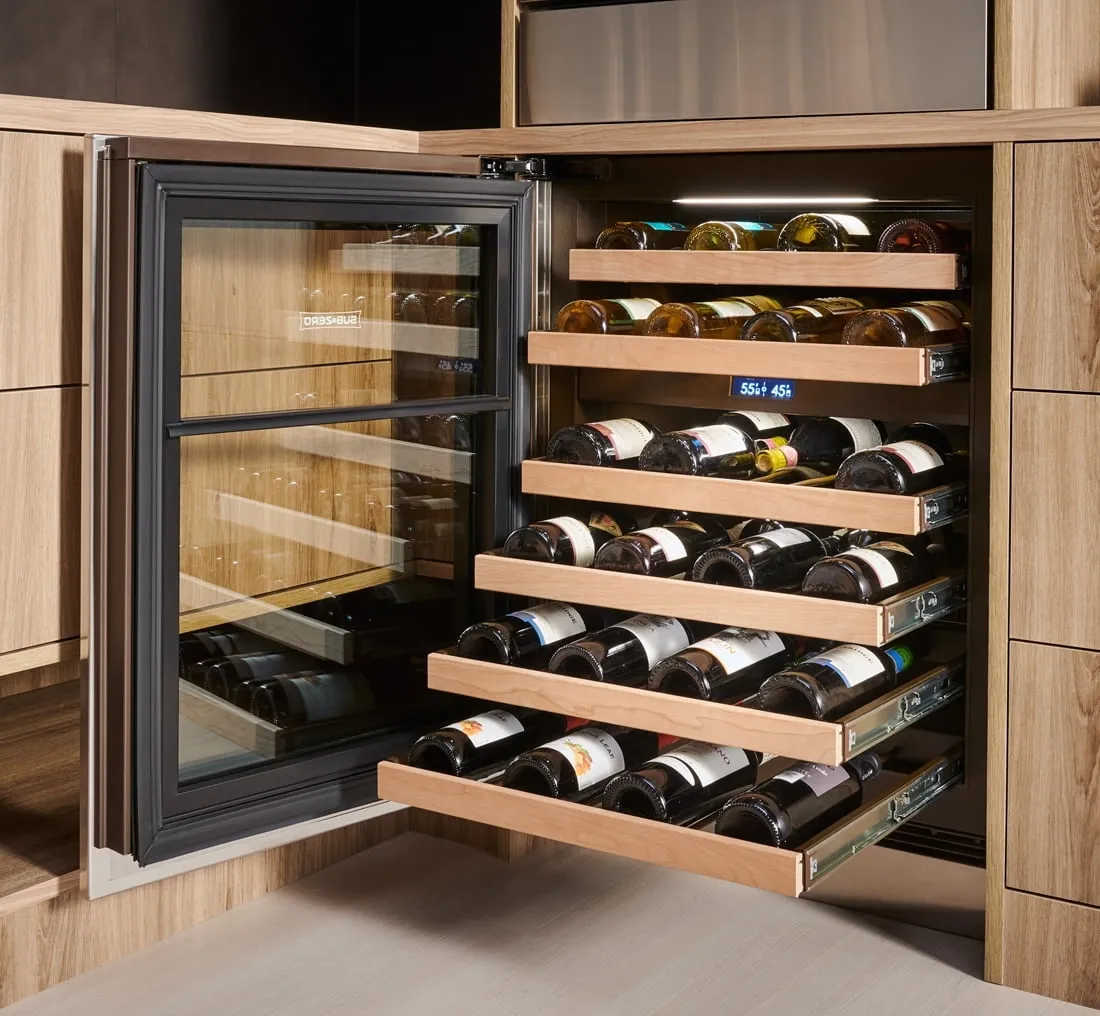 Sub-Zero DEU2450WAL 24" Designer Undercounter Wine Storage - Panel Ready