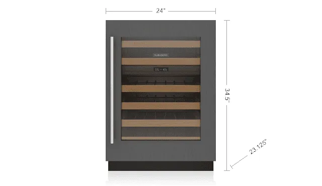 Sub-Zero DEU2450WAL 24" Designer Undercounter Wine Storage - Panel Ready