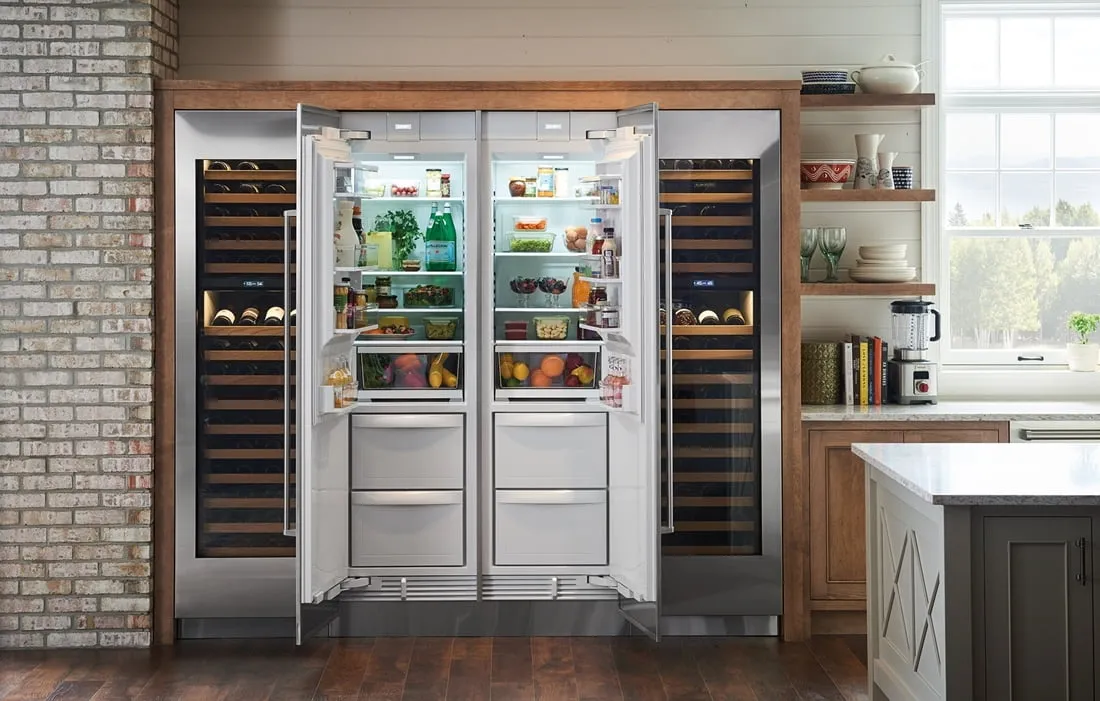 Sub-Zero IC24CRH 24" Designer Column Refrigerator/Freezer - Panel Ready