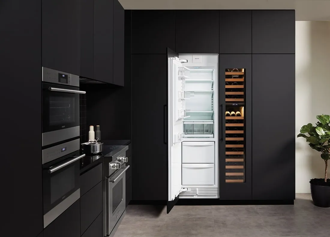 Sub-Zero IC24CRH 24" Designer Column Refrigerator/Freezer - Panel Ready
