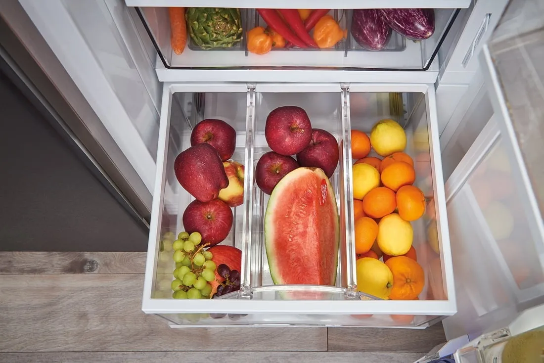 Sub-Zero IC24RLH 24" Designer Column Refrigerator - Panel Ready