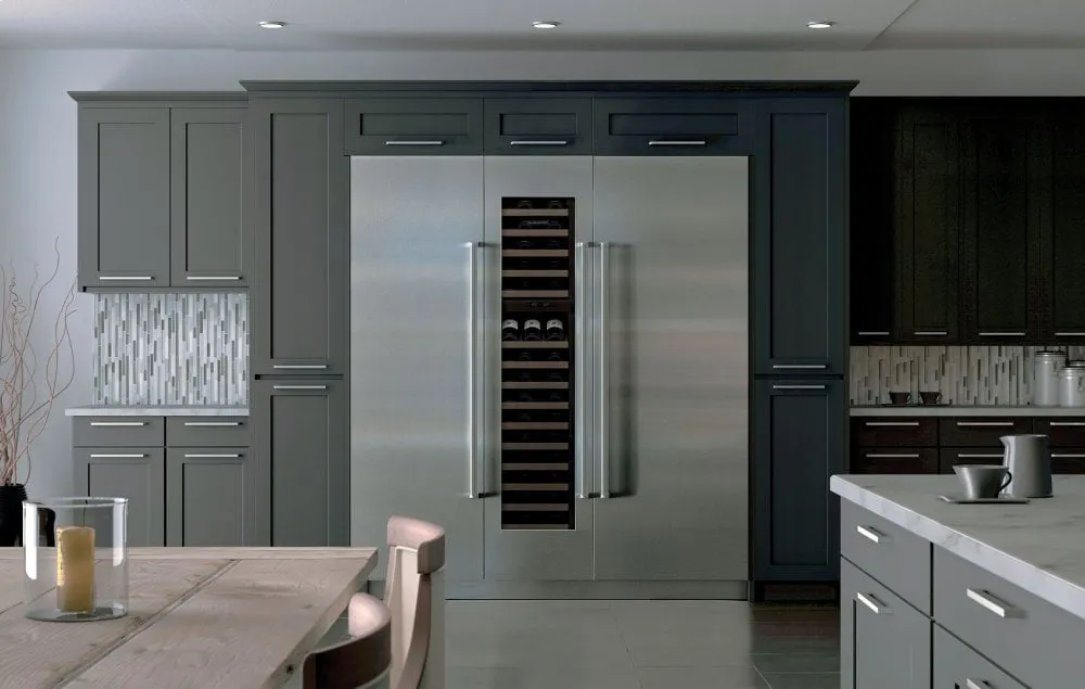 Sub-Zero IC30RIDRH 30" Designer Column Refrigerator With Internal Dispenser - Panel Ready