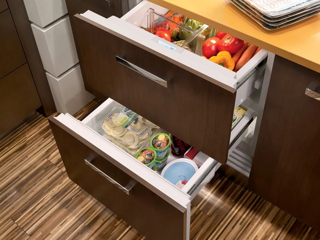 Sub-Zero ID30C 30" Designer Refrigerator/Freezer Drawers - Panel Ready