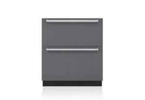 Sub-Zero ID30RP 30" Designer Refrigerator Drawers With Air Purification - Panel Ready