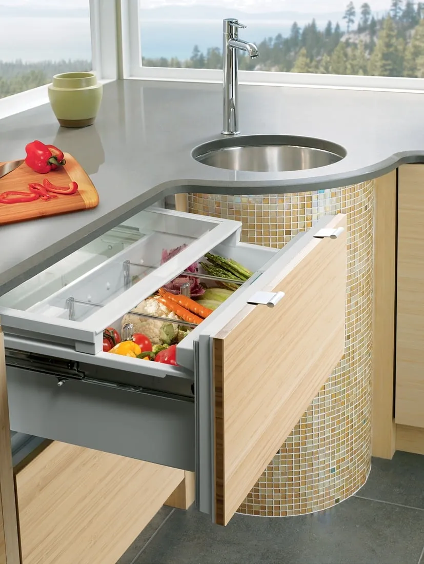 Sub-Zero ID36R 36" Designer Refrigerator Drawers - Panel Ready
