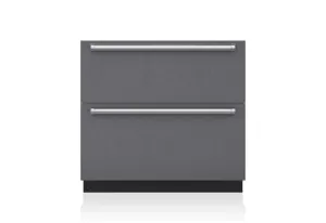 Sub-Zero ID36RP 36" Designer Refrigerator Drawers With Air Purification - Panel Ready