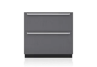 Sub-Zero ID36RP 36" Designer Refrigerator Drawers With Air Purification - Panel Ready