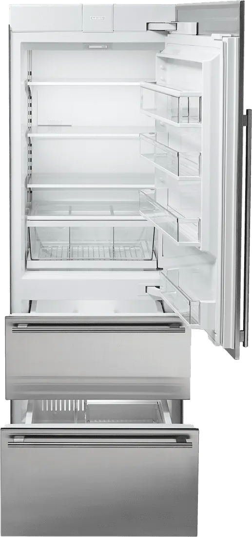 Sub-Zero IT30CIRH 30" Designer Over-And-Under Refrigerator/Freezer - Panel Ready