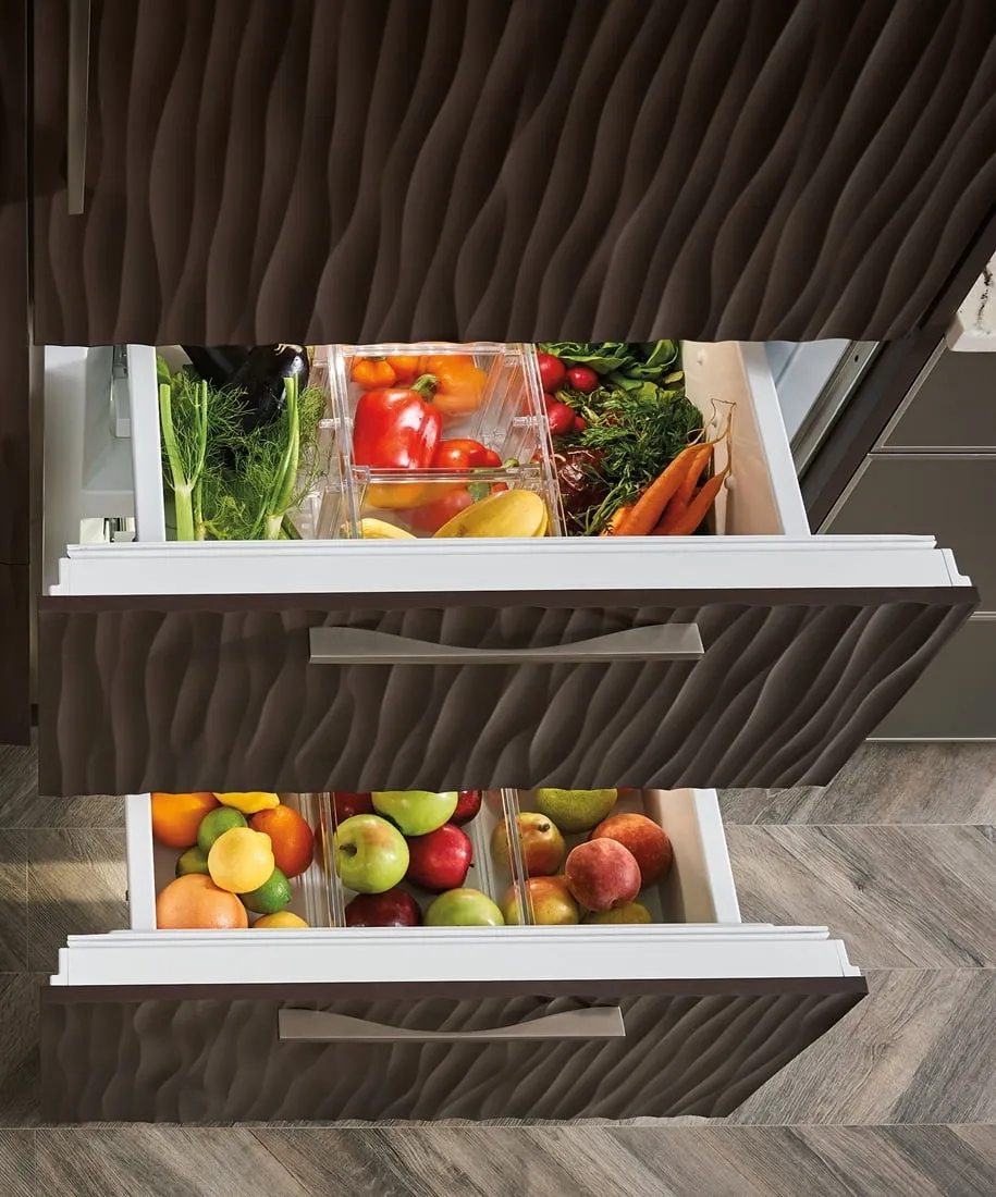 Sub-Zero IT30RRH 30" Designer Over-And-Under Refrigerator - Panel Ready