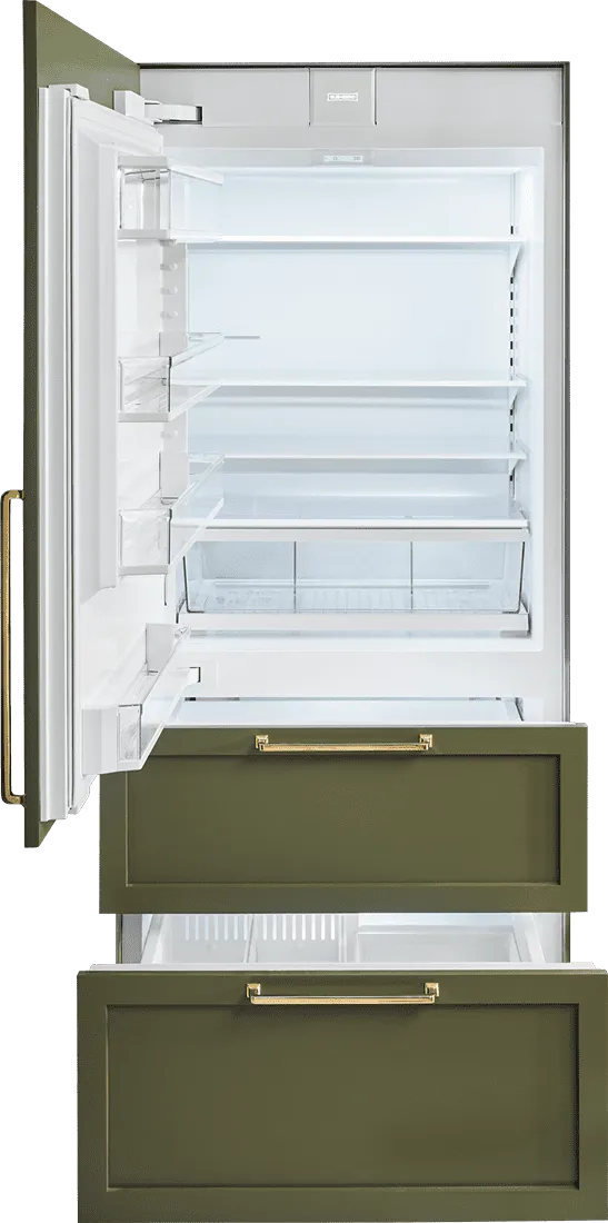 Sub-Zero IT36CIIDRH 36" Designer Over-And-Under Refrigerator/Freezer With Internal Dispenser And Ice Maker - Panel Ready