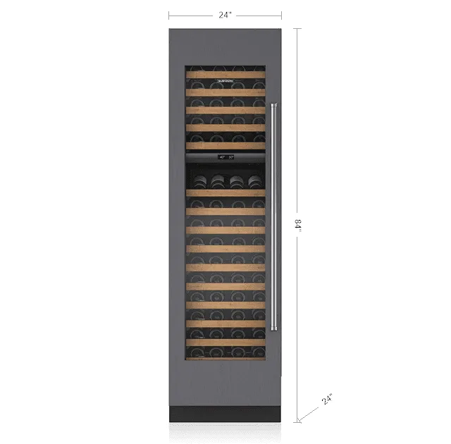 Sub-Zero IW24ARH 24" Designer Wine Storage - Panel Ready