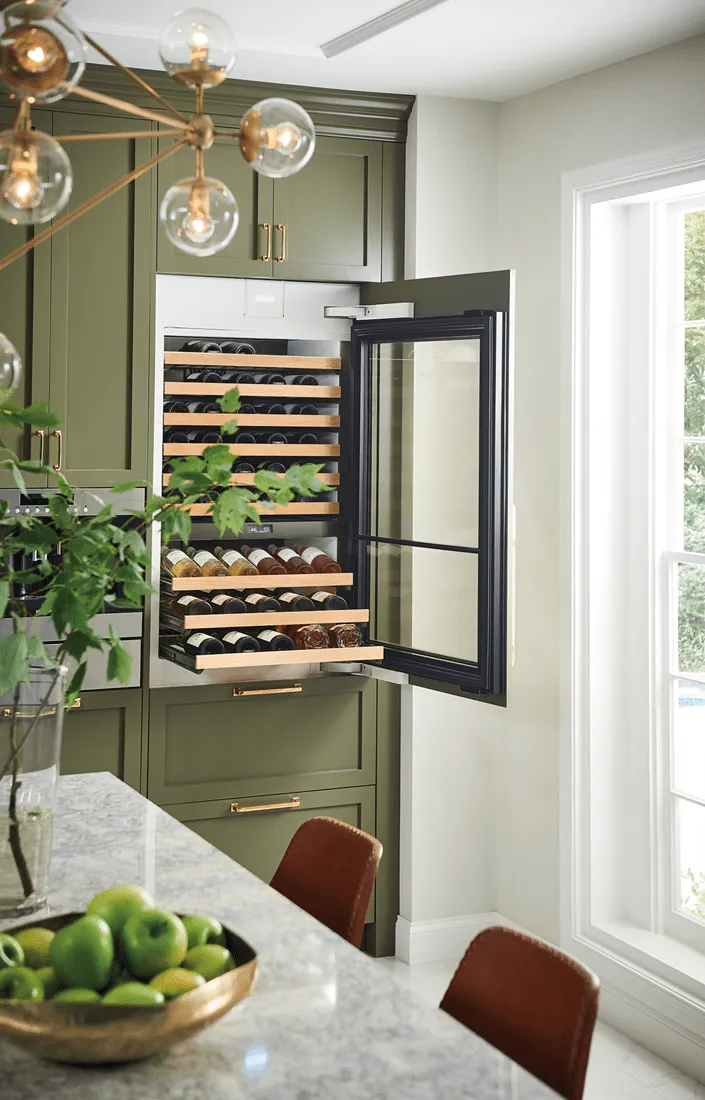 Sub-Zero IW30CIALH 30" Designer Wine Storage With Refrigerator/Freezer Drawers - Panel Ready