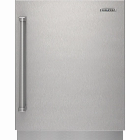 Sub-Zero 9029178 Stainless Steel Solid Door Panel - Pro Handle, Right Hinge