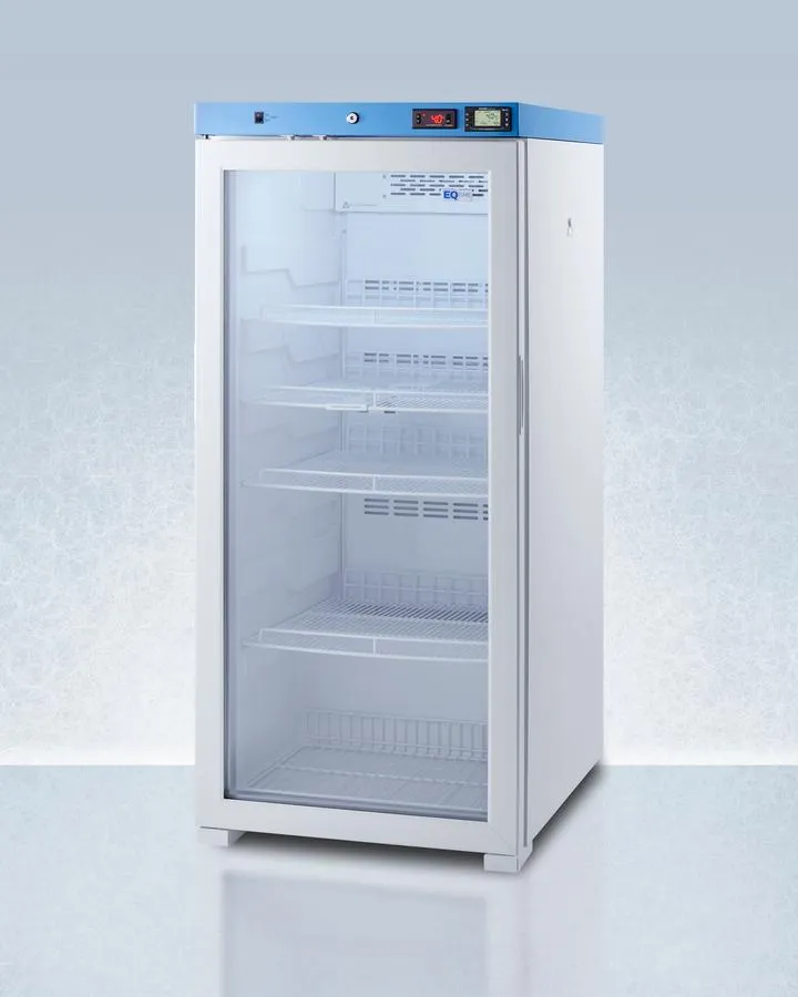 Summit ACR1012GNSF456LHD 24" Wide Upright Healthcare Refrigerator, Certified To Nsf/Ansi 456 Vaccine Storage Standard