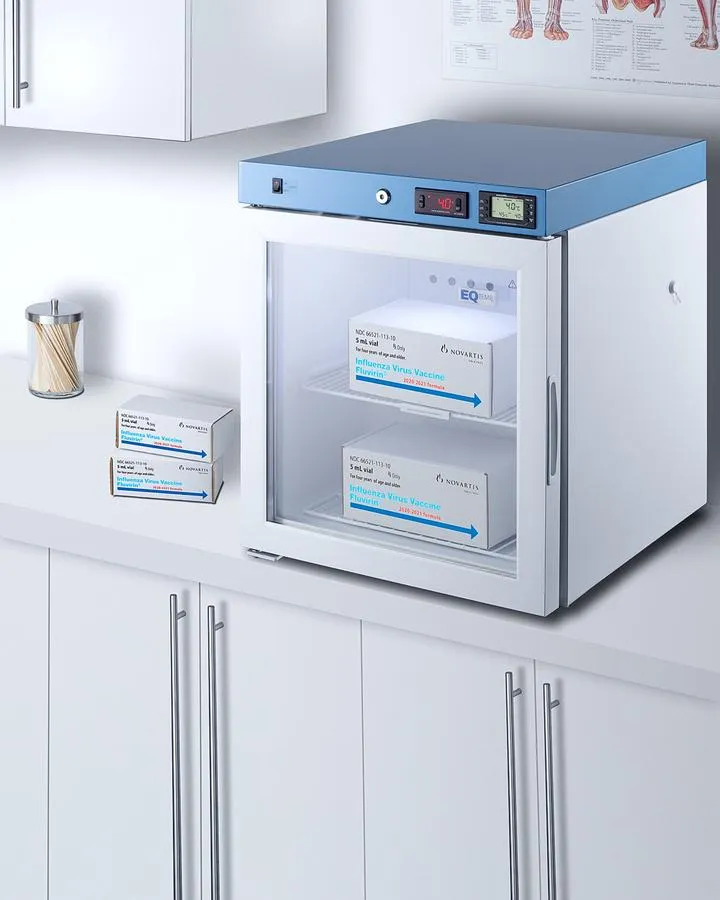 Summit ACR22GNSF456LHD 19" Wide Compact Healthcare Refrigerator, Certified To Nsf/Ansi 456 Vaccine Storage Standard